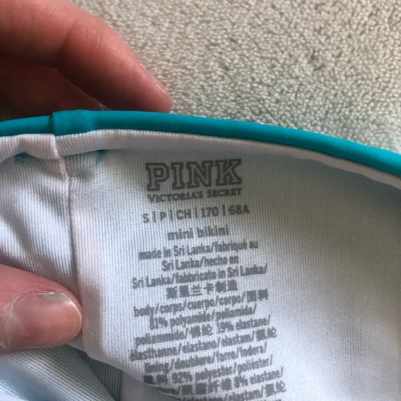 VICTORIA SECRET PINK halter bikini top and bottoms - Picture 3 of 4